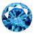 Cubic Zirconia Blue Topaz Gems
