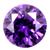 Cubic Zirconia Violet Gems