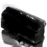 cz black rough stone