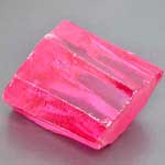 cz pink rough stone