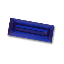 nano blue sapphire dark baguette