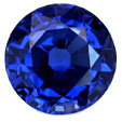 nano blue sapphire dark round