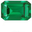 nano emerald light green octagon