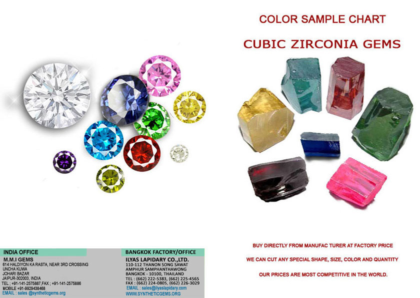 Front Cover Cubic Zirconia